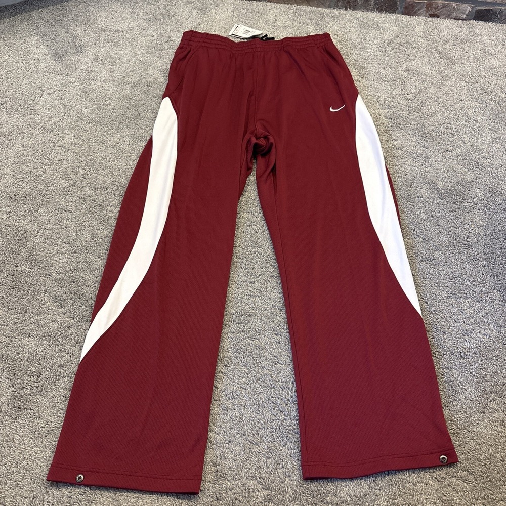 NWT NIKE Men's Big & Tall Nike Fit Dry Sweat Pants Jogger Sweatpants Red Snap